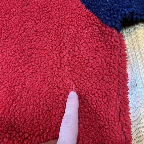 Vintage Disney World Sports Mens 2XL Fleece 1/4 Zip Mickey Mouse Fleece USA Made - Picture 8 of 14